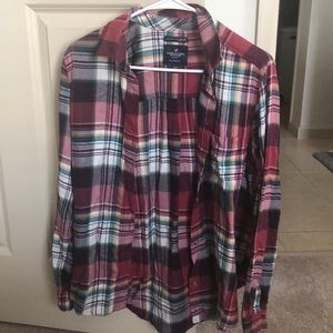 American Eagle Boyfriend Fit Flannel